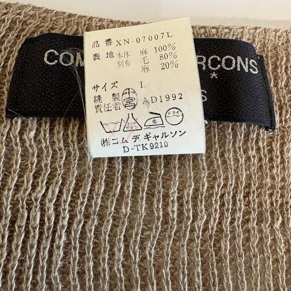 Comme des Garçons Homme Plus Oversized Sweater L - Picture 4 of 10